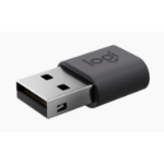 Logitech 956-000168 cable gender changer USB-A USB-C Graphite