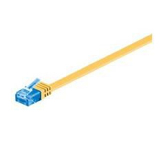 Microconnect V-UTP6A01Y-FLAT networking cable Yellow 1 m Cat6a U/UTP (UTP)