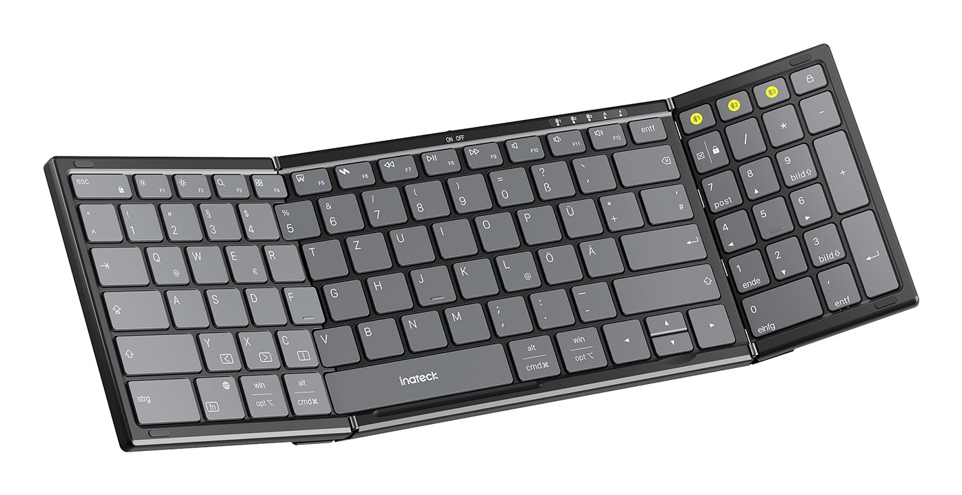 Inateck N0135_BLACK keyboard Home/Office Bluetooth Black