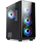 TARGET RGB Gaming Build - AMD Ryzen 5 8600G - 6 Core, 12 Thread, 4.35GHz Base (5.00GHz Boost), 16GB DDR5 RAM, 1TB NVMe, Radeon 760M FREE Keyboard & Mouse, - Pre-Built PC