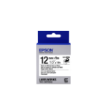 Epson Label Cartridge Iron on LK-4WBQ Black/White 12mm (5m)