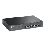 TP-Link TL-SG2210MP netwerk-switch Managed L2/L2+ Gigabit Ethernet (10/100/1000) Power over Ethernet (PoE) 1U Zwart
