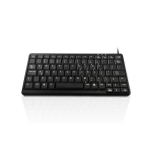 Accuratus K82A keyboard Universal USB + PS/2 QWERTY US International Black