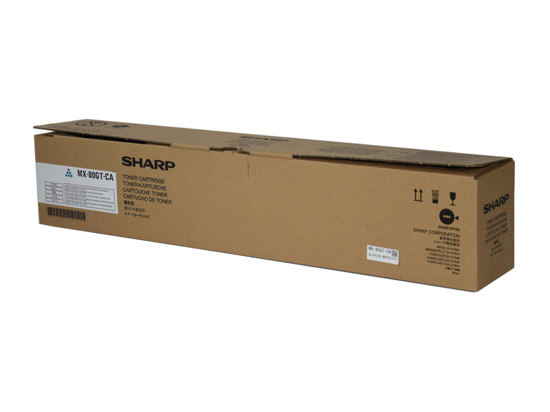 Image of Sharp MX-80GTCA Toner cyan, 50K pages for Sharp MX-7081