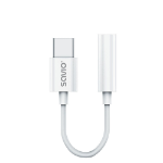 Savio AK-51 audio cable 0.11 m 3.5mm USB Type-C White