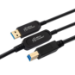 Microconnect MC-USB3.0AB15OP USB cable USB 3.2 Gen 2 (3.1 Gen 2) 15 m USB A USB B Black