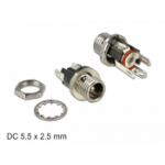 DeLOCK 89911 wire connector DC Black, Nickel