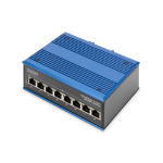 Digitus 8 Port Gigabit Ethernet Network Switch, Industrial, Unmanaged