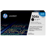 HP CE250X/504X Toner cartridge black high-capacity, 10.5K pages ISO/IEC 19798 for HP CLJ CP 3525