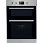 Indesit IDD 6340 IX oven 5100 W A Black, Stainless steel