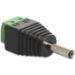 DeLOCK 65434 cable gender changer DC 1.3 x 3.5 mm 2p Black, Green, Silver