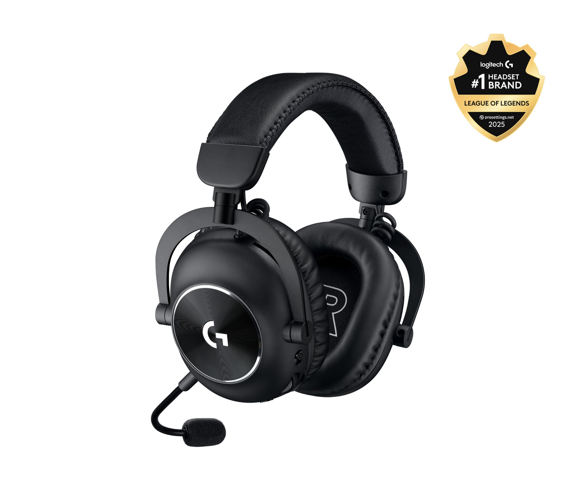 Image of Logitech G 981-001263 headphones/headset Wireless Head-band Gaming Blu