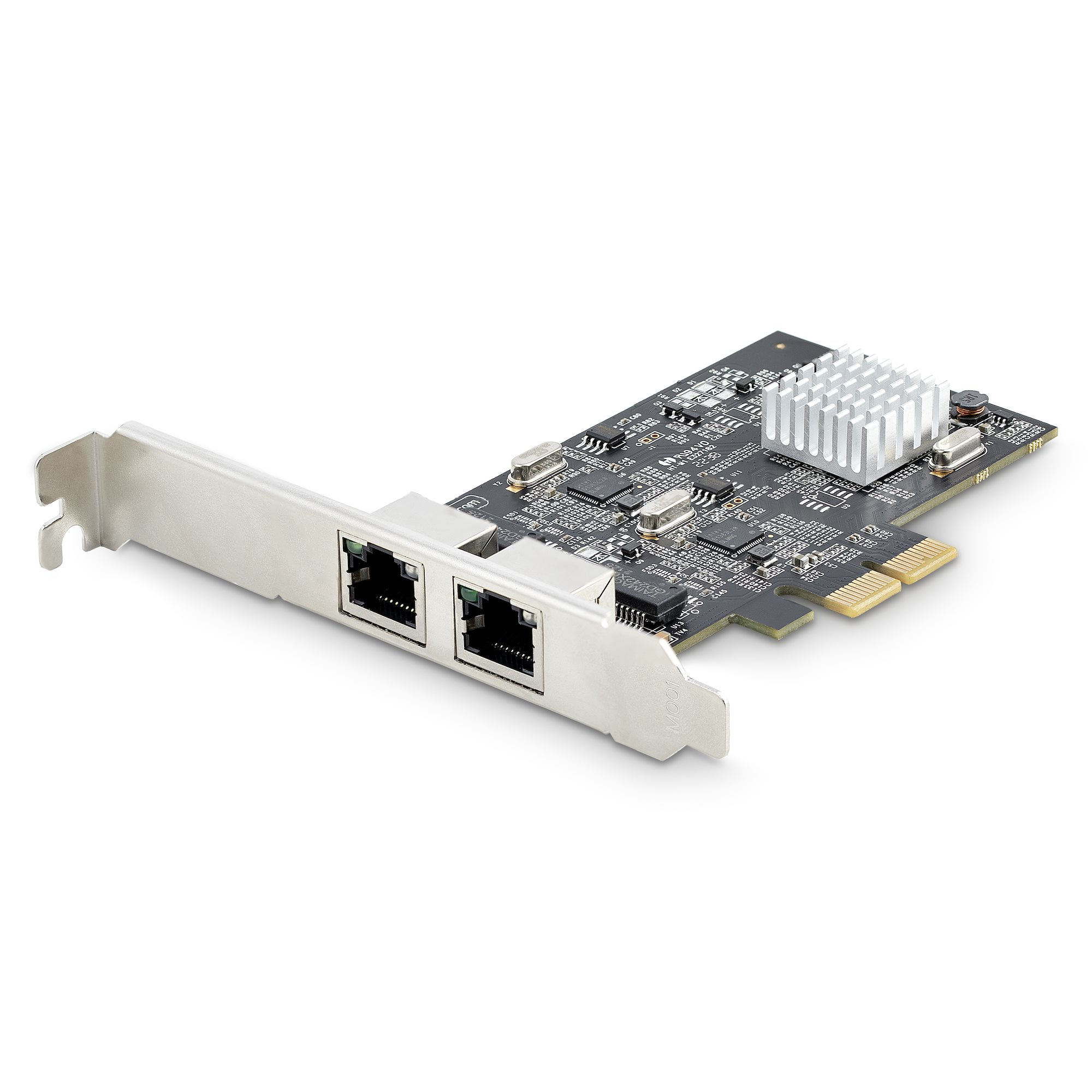 Image of StarTech.com 2-Port 2.5Gbps NBASE-T PCIe Network Card, Intel...