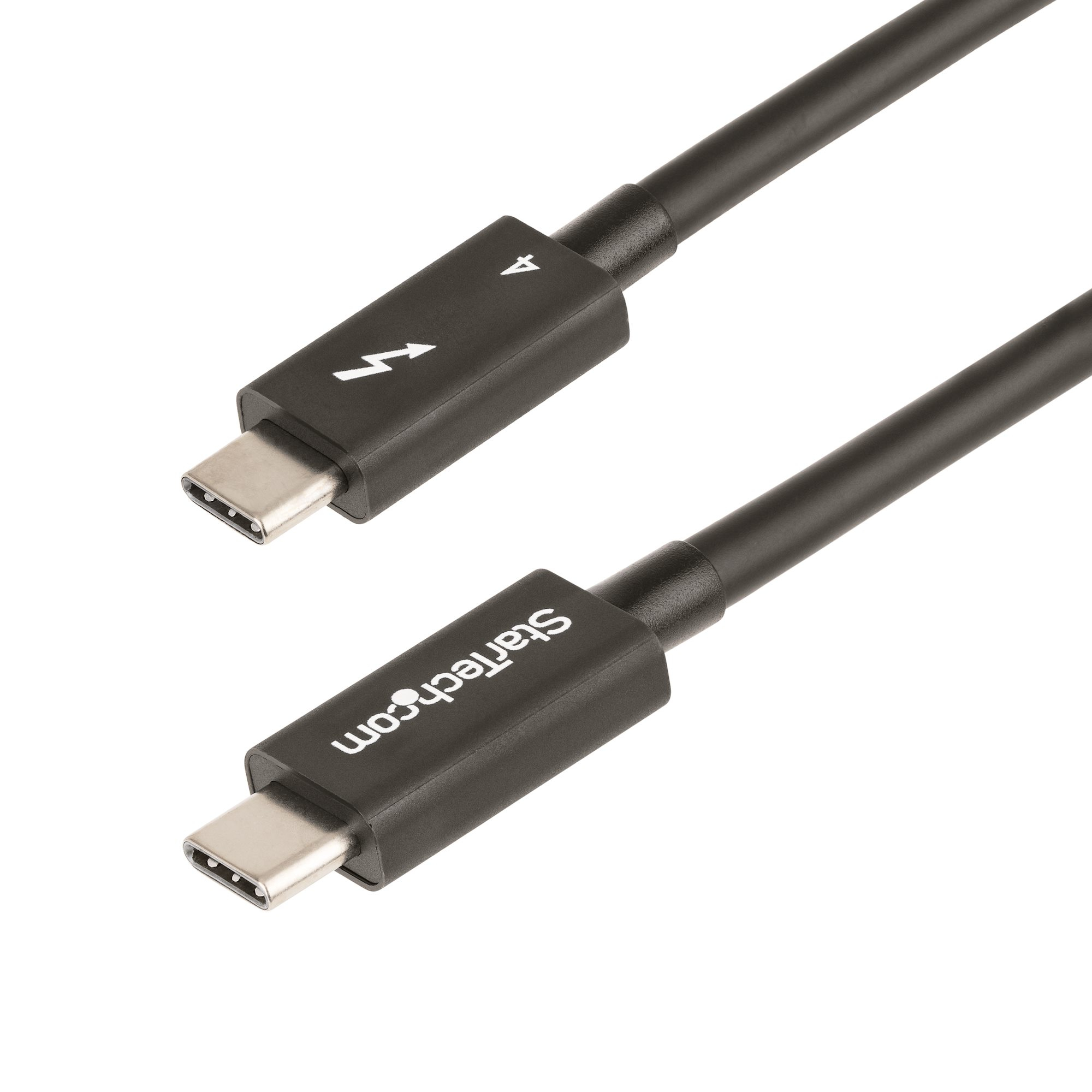 Image of StarTech.com 1.6ft Thunderbolt 4 Cable - 40Gbps - 100W PD - 4K/8K...