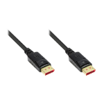 Alcasa 4814-020S DisplayPort cable 2 m Black