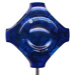 Dynamode USB2.0 Hub 12 Mbit/s Blue