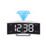 Blaupunkt CRP7WH radio Clock Black, White