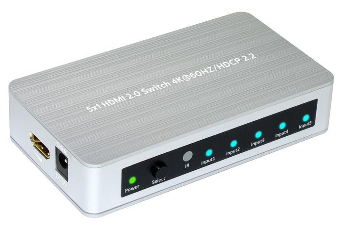 Image of Microconnect MC-HMSW501B video switch HDMI