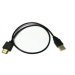 JLC HDMI (Male) to USB (Male) Cable 50CM - Black