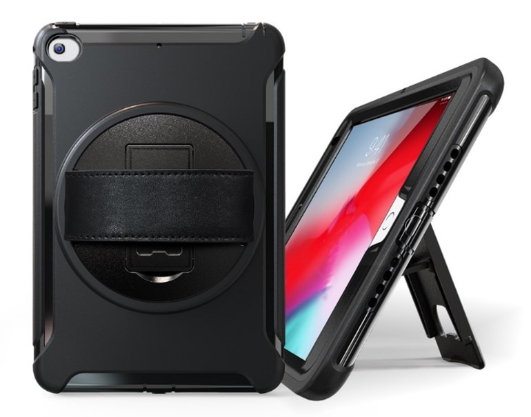 JLC iPad 10.2 (9th, 8th and 7th Gen) 2021, 2020 & 2019 Spartan PU Leather Hand strap NO Screen