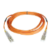 Tripp Lite N320-02M InfiniBand/fibre optic cable 78.7" (2 m) LC Orange