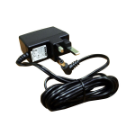 StarTech.com SV231USB & SV431USB British Power Adapter DC5V power cable Black