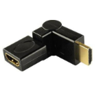 Schwaiger HDMW360 533 tussenstuk voor kabels HDMI Zwart