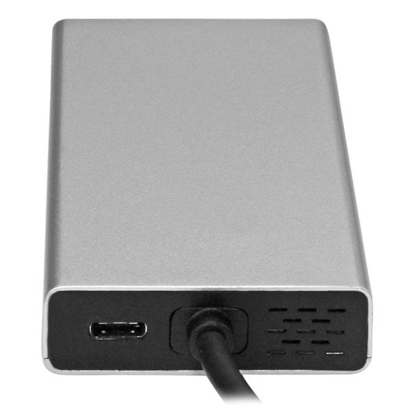 StarTech.com USB-C Multiport Adapter - USB-C Travel Docking Station with 4K HDMI - 60W Power Delivery Pass-Through, GbE, 2pt USB-A 3.0 Hub - Portable Mini USB Type-C Dock for Laptop