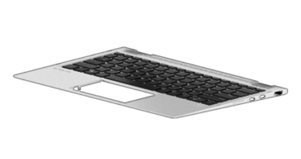 HP 937419-B71 notebook spare part Housing base + keyboard