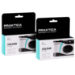 Praktica Single Use Disposable Colour Film Camera with Flash - Green - Pack of 2
