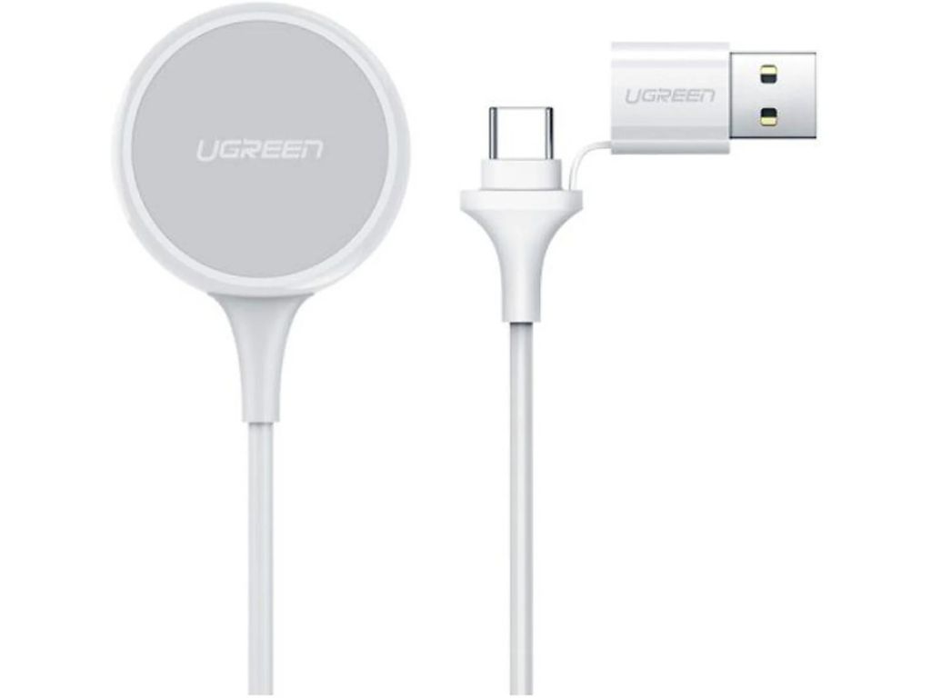 EU Product - Apple Watch MagSafe Charging Cable, USB-A/USB-C, MFI - White thumbnail