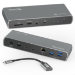 Plugable Technologies Thunderbolt 4 Dock with 100W Charging, Thunderbolt Certified, 3x Thunderbolt Ports, Laptop Docking Station Dual Monitor Single 8K or Dual 4K Monitor, 2.5G Ethernet, 1x SD, 4x USB