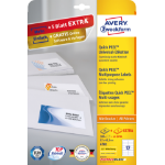 Avery 4781 printer label White Self-adhesive printer label