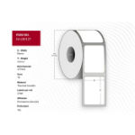 Capture CA-LB3127 printer label White