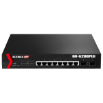 Edimax GS-5208PLG network switch Managed Gigabit Ethernet (10/100/1000) Power over Ethernet (PoE) 1U Black