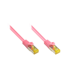 Alcasa 8070R-020M networking cable Magenta 2 m Cat7 S/FTP (S-STP)