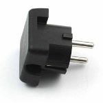 Bachmann 911.170 electrical power plug Black 2P+E