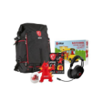 MSI GT Series Dragon Fever Bundle notebook case Backpack Black, Red
