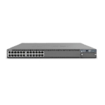 Juniper EX4400-24T-DC network switch Managed L2/L3 Gigabit Ethernet (10/100/1000) 1U Black
