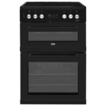 Beko 60cm Electric Cooker - Black