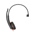 HP Poly Blackwire 3210 Monaural USB-C Headset +USB-C/A Adapter (Bulk)