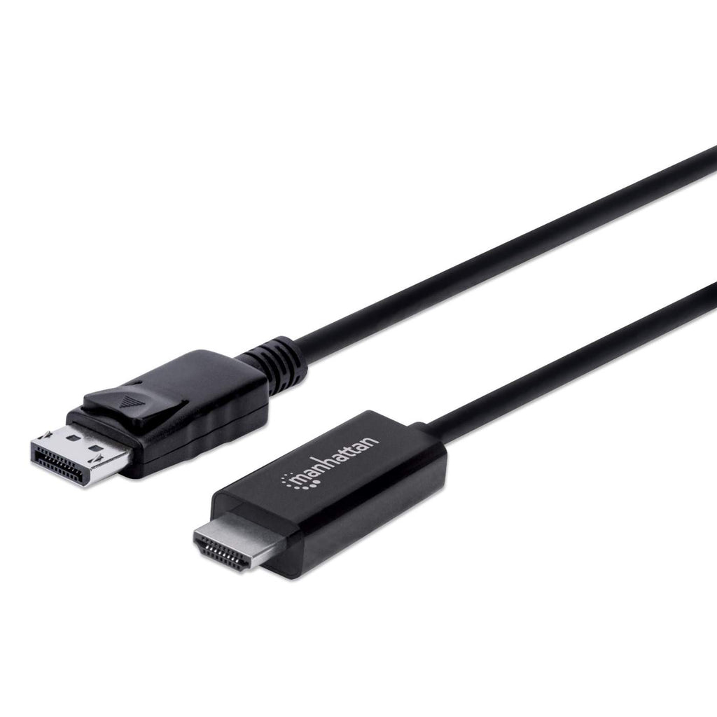 Image of Manhattan DisplayPort 1.2 to HDMI Cable, 4K@60Hz, 3m, Male to...