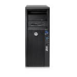 HP 420 IntelÂ® XeonÂ® E5 Family E5-1650 8 GB DDR3-SDRAM Windows 7 Professional Minitower Workstation