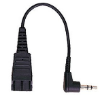 Jabra 8734-749 audio cable QD 3.5mm Black