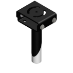Gamber-Johnson Complete Pole Black Steel