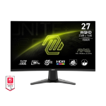 MSI MAG 27CQ6FDE computer monitor 68.6 cm (27") 2560 x 1440 pixels Wide Quad HD LED Black