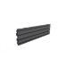 Multibrackets M Pro Series - Single Screen Rail 28cm Black