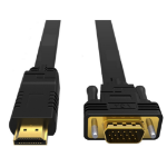 8WARE HDMI to VGA  Adapter Converter Cable 2m Male to Male for Desktop Computer Laptop PC Monitor Projector HDTV Switch PS4 PS5 Media Box DVD Camera