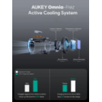 AUKEY LC-MC311A MagFusion 3-in-1 Pro Qi2 Active Cooling Wireless Charging Station