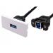 Cables Direct USB3 Euromod USB cable USB 3.2 Gen 1 (3.1 Gen 1) USB A USB B Black